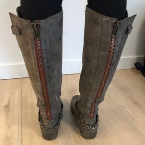 Brown Over the Knee Canyon Riding Boots